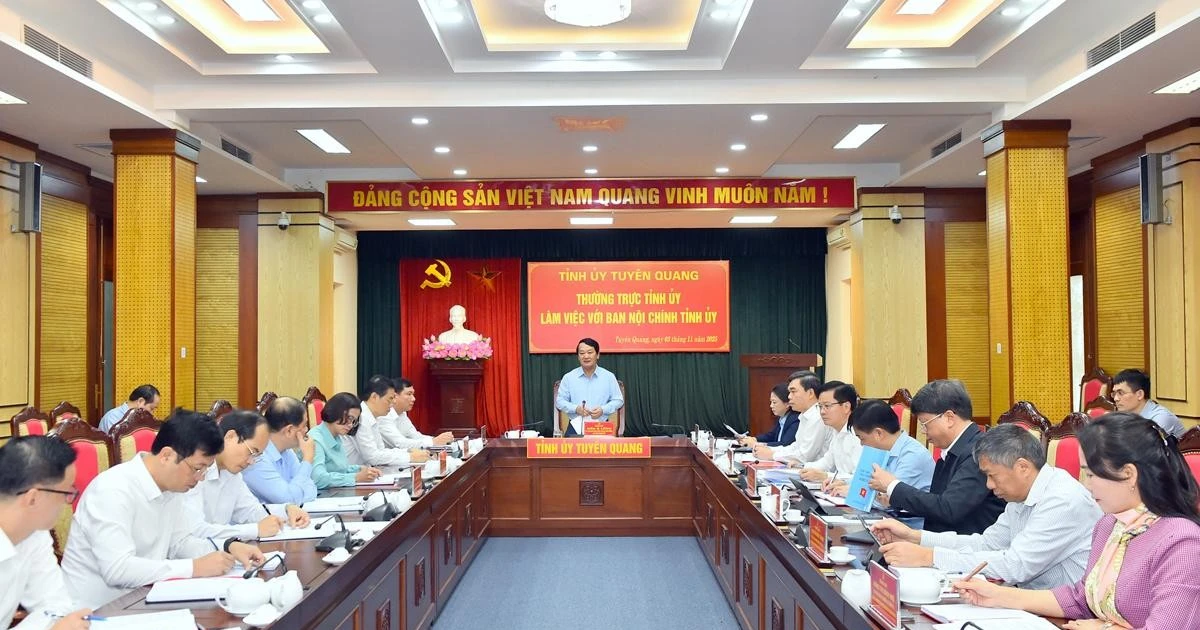 会议场景。（图片来源：越通社）