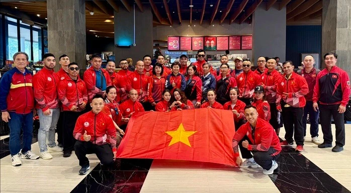 越南健美队在世锦赛上斩获三项亚军。（图片来源：越通社）