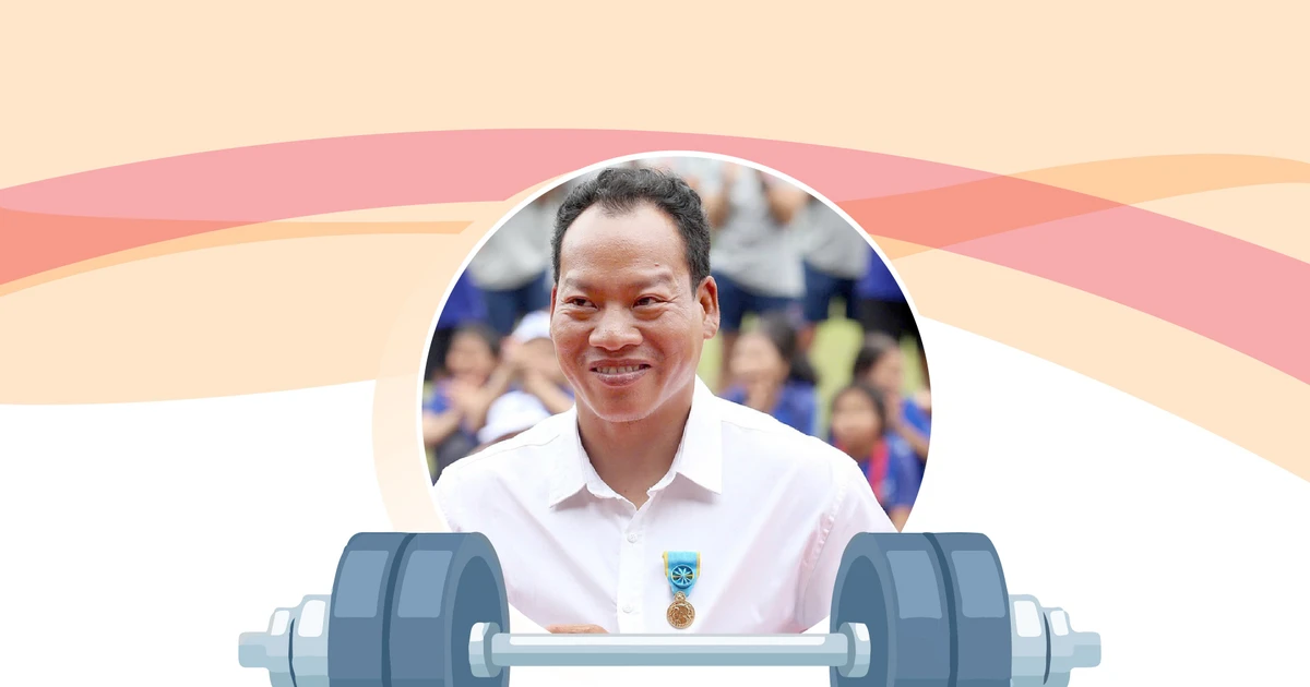 越南举重运动员黎文功荣获法国体育金质勋章【图表新闻】