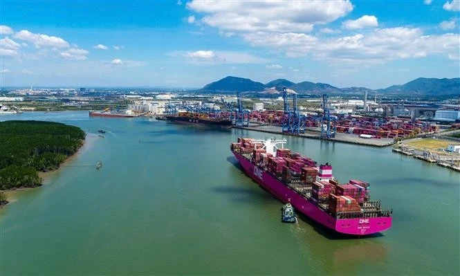 新港-盖梅国际港迎来Premier 联盟首艘船舶 | Vietnam+ (VietnamPlus)