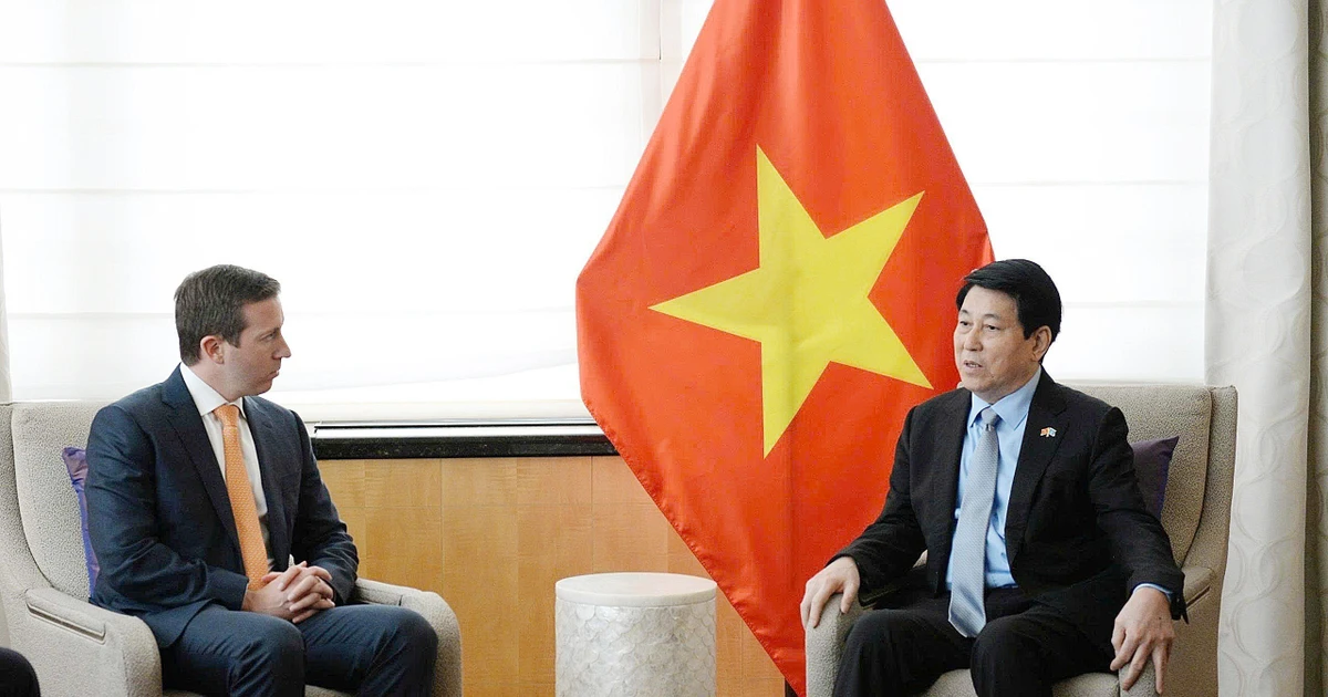 国家主席梁强会见华平投资集团首席执行官 | Vietnam+ (VietnamPlus)