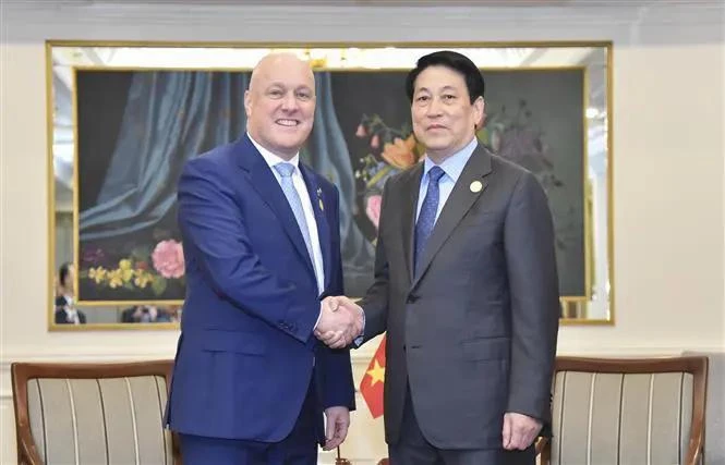 国家主席梁强会见新西兰总理 | Vietnam+ (VietnamPlus)