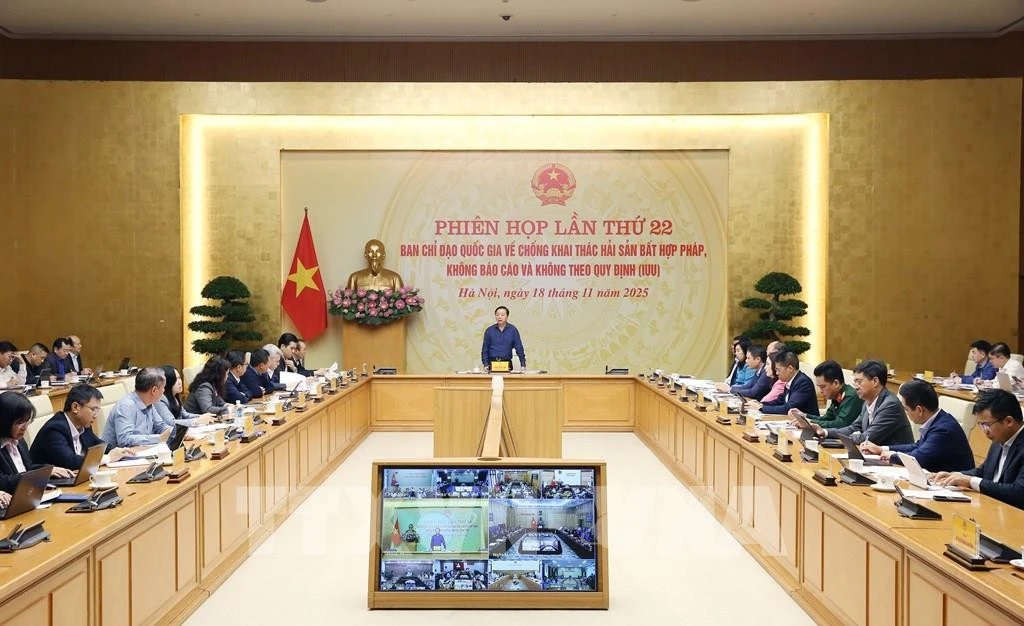 会议场景。（图片来源：越通社）