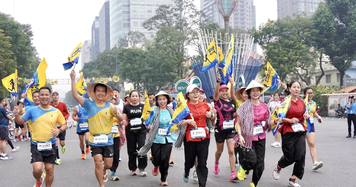 近1.1万名运动员参加2026年第十三届胡志明市马拉松赛