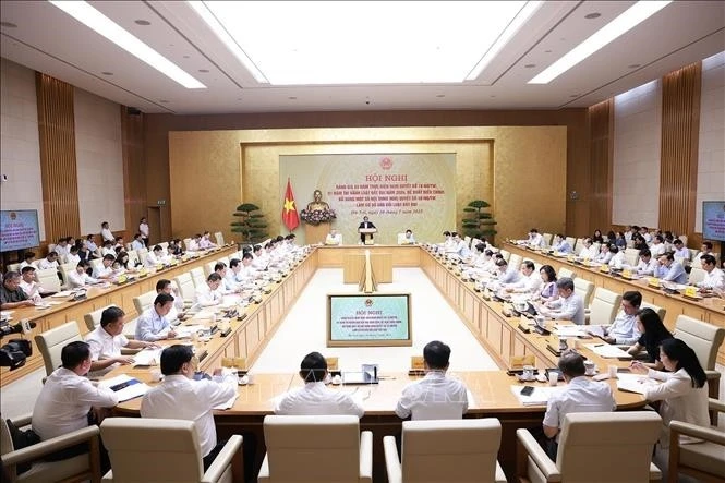 会议场景。（图片来源：越通社）