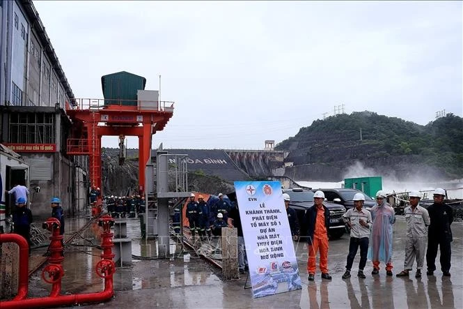 和平水电站扩建工程全面竣工，将提升国家电力系统的调峰发电能力和运行效率。（图片来源：越通社）