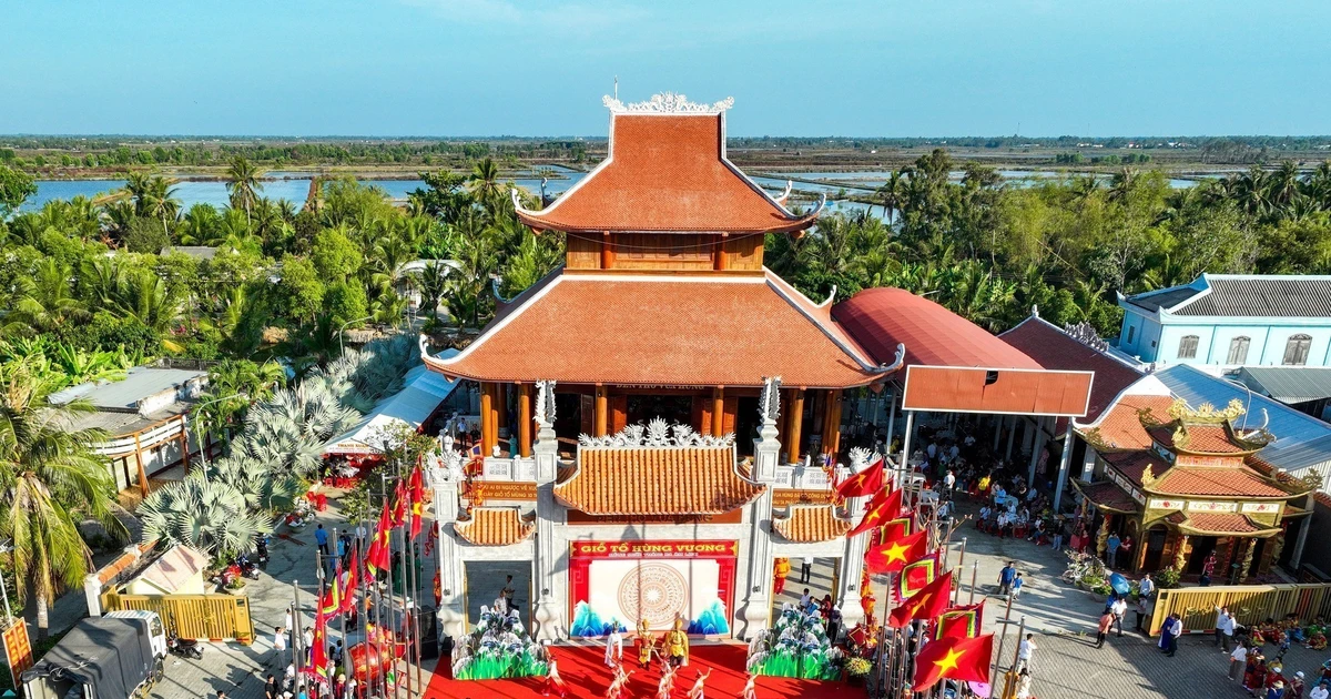 越南全国各地隆重举行雄王祭祀大典