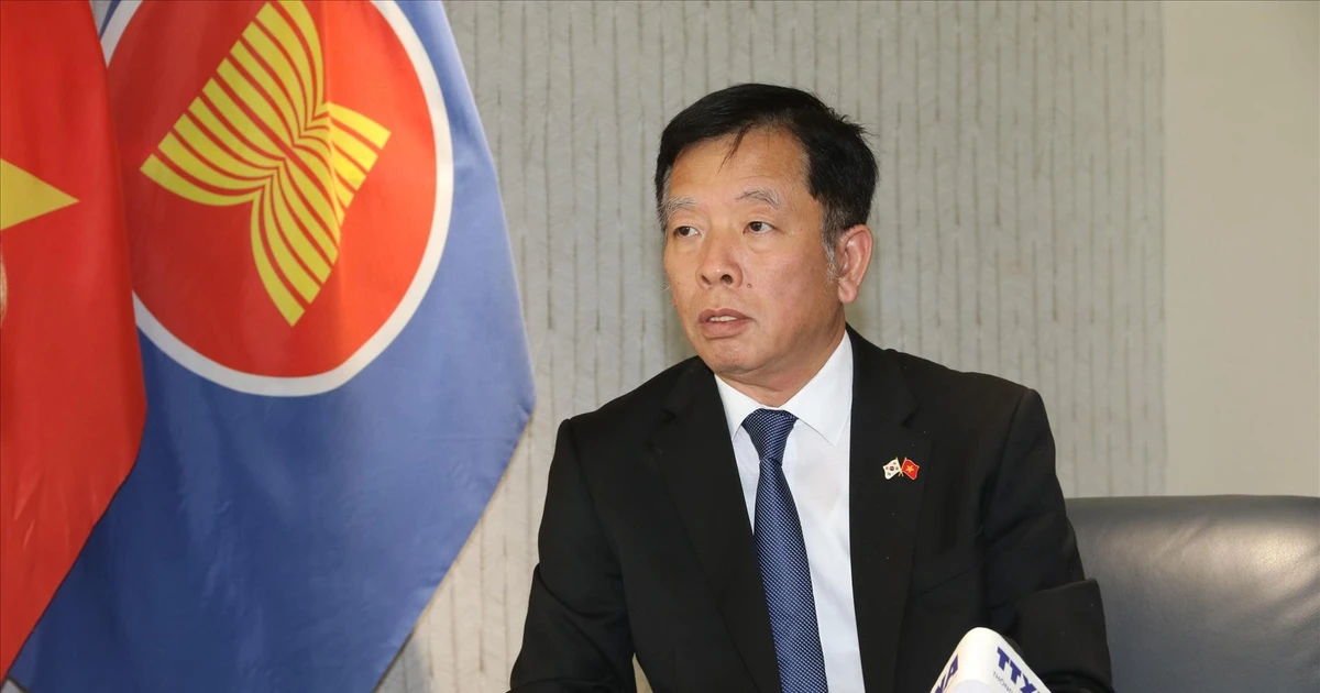 越南驻韩国大使武湖。(图片来源:越通社)