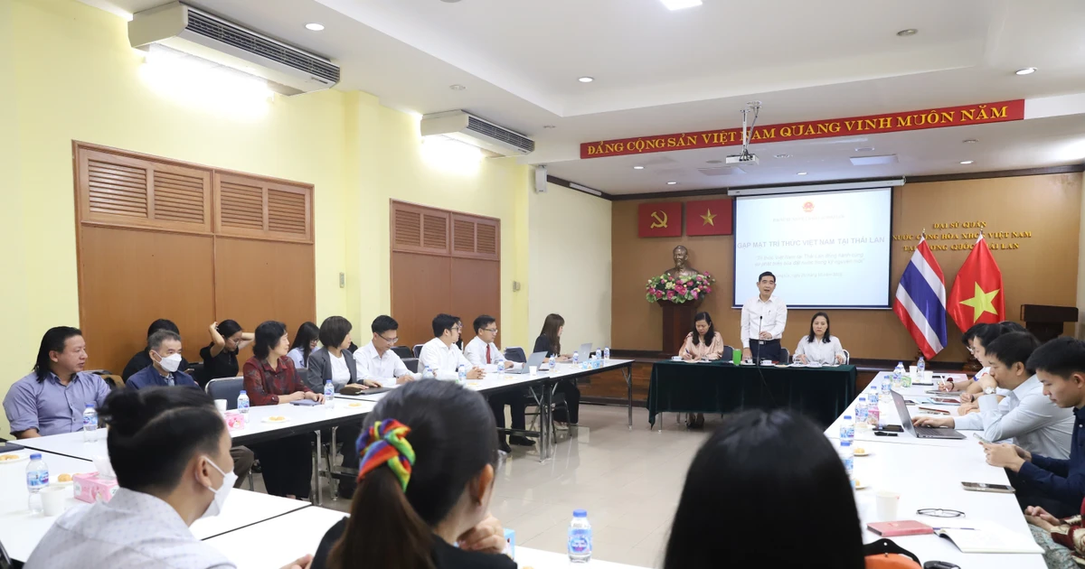 见面会现场。(图片来源:越通社)
