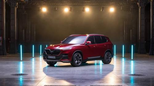 VF7电动车。图自越通社