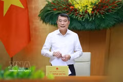 政府总理黎明兴主持会议。图自越通社