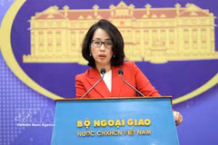 越南外交部发言人范秋姮。图自越通社