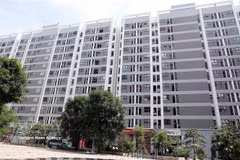 由乐鸿福投资发展股份公司作为投资方、位于兴安省美豪坊的保障性住房区已正式投入使用。图自越通社