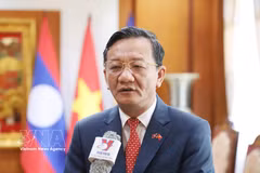 越南驻老挝大使阮明心。图自越通社
