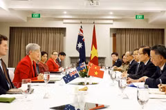 越南与澳大利亚第八次外长会议在堪培拉召开