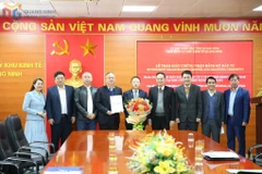 广宁省向投资总额达6050万多美元的医疗物资生产项目发放许可证。图自广宁新闻网