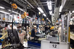 坐落于富寿省的河内丰田纺织有限责任公司（Toyota Boshoku Hanoi Co., Ltd.）。图自越通社