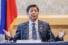 菲律宾总统费迪南德·马科斯（Ferdinand R. Marcos Jr.）。图自共同社/越通社
