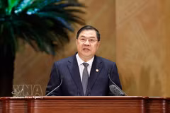 越共中央政治局委员、政府常务副总理范家足。图自越通社
