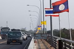 老泰友谊桥。图自laotiantimes.com