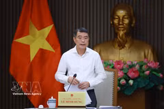 越南政府总理黎明兴在会上发言。图自越通社