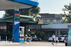 泰国一个加油站。图自越通社