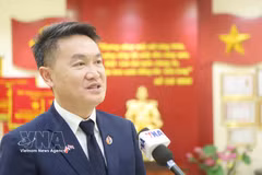 老挝人民革命党中央委员会委员、青年团中央书记处书记通里·西苏里。图自越通社