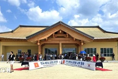 韩国地方政府推进“越南村”建设项目。图自越通社