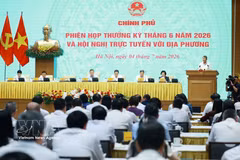 越南政府总理黎明兴讲话。图自越通社