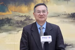 中国浙江工业大学区域国别研究院执行院长，越南研究中心主任、教授、博士成汉平。图自越通社