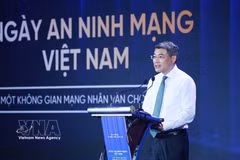 越南政府总理、国家网络安全指导委员会主任黎明兴出席越南网络安全日纪念仪式。图自越通社