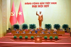 越南共产党第十四次全国代表大会于1月19日至23日举行。图自越通社