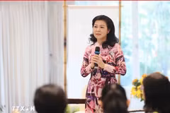 越共中央总书记、国家主席夫人吴芳璃。图自越通社