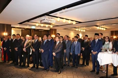越南驻澳大利亚悉尼市总领事馆8月28日晚举行越南社会主义共和国国庆80周年纪念典礼。图自越通社