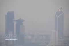 PM2.5细颗粒物“笼罩”泰国多地。图自越通社