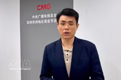 中国中央广播电视总台越南语部主任、越南问题研究员魏为。图自越通社