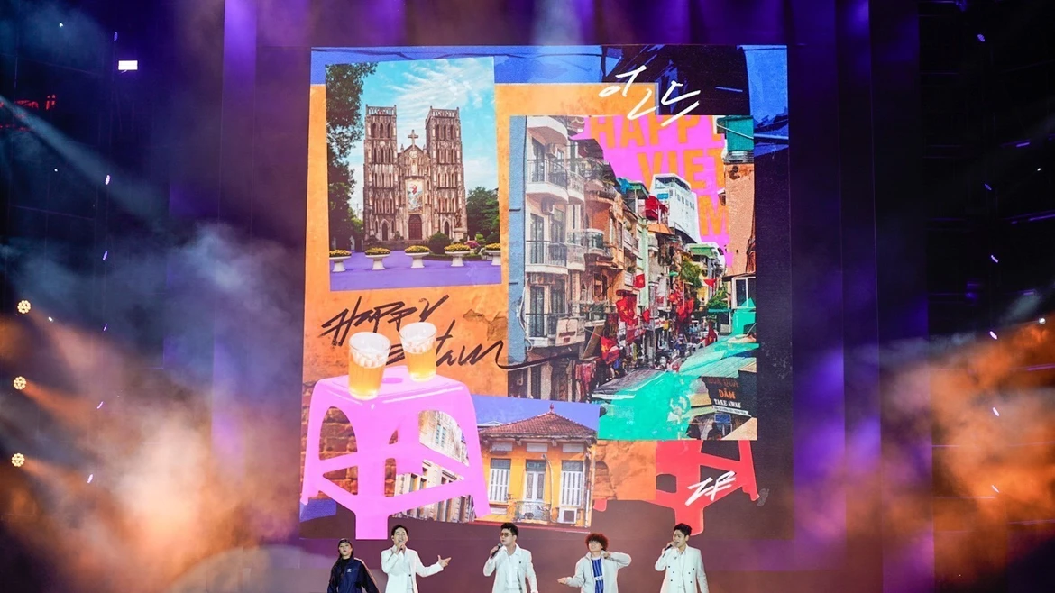 2025年越南幸福节音乐晚会向世界展现一个美丽、充满活力与幸福的越南