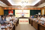 北宁省人民委员会主席王国俊在会上发言。图自越通社