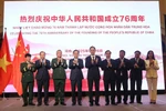 中国驻越大使馆举行国庆招待会