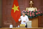 黎明兴总理在会上发表讲话。图自越通社
