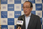 日本广岛市市长松井一实接受越通社驻日记者采访。图自越通社