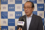 日本广岛市市长松井一实接受越通社驻日记者采访。图自越通社