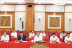 苏林总书记在会上发表讲话。图自越通社