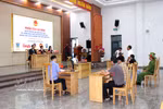 模拟法庭现场。图自越通社