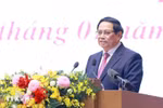越南政府总理范明政。图自越通社