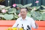 越共中央总书记苏林。图自越通社