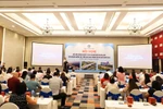 对接会现场。图自越通社