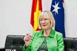 澳大利亚驻越南大使吉莉安·伯德 图自越通社