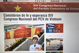 拉美通讯社推出专题 报道越南重大政治事件 图自越通社