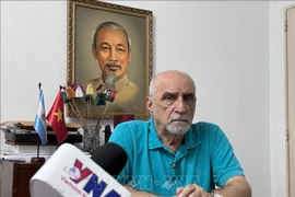 阿根廷共产党总书记 豪尔赫·克雷内斯 图自越通社